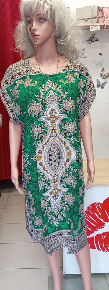 leprsave letnje haljine: XL (EU 42), color - Multicolored, Short sleeves