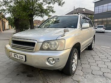 высокие машины: Toyota Kluger: 2001 г., 3 л, Автомат, Бензин, Кроссовер — 1