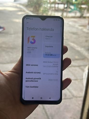 redmi note 13 s: Xiaomi 64 GB, rəng - Qara, 
 Barmaq izi — 3