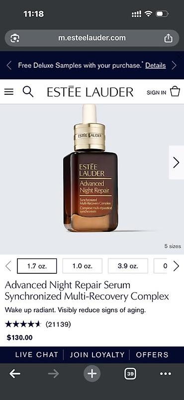 Gözəllik və sağlamlıq: Məhsul: Estée Lauder Advanced Night Repair Serum – Synchronized — 4