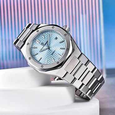 Ručni satovi: PAGANI DESIGN PD-1673 - 40mm - Svetlo plava Potpuno NOV unisex sat — 3