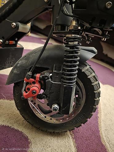 penny bord: Güclü elektrikli skuter – şəhərdə və off-road üçün - İkiqat ön — 8