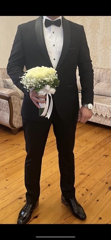 yun koynekler: Qara smokinq dəsti – Oress Elegant (Slim Fit) - Rəng: Qara - Kəsim