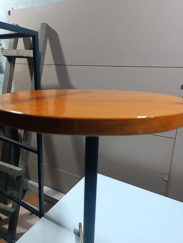 bar stulu: Bar masası, Yeni, Açılmayan, Taxta, Yumru masa — 3
