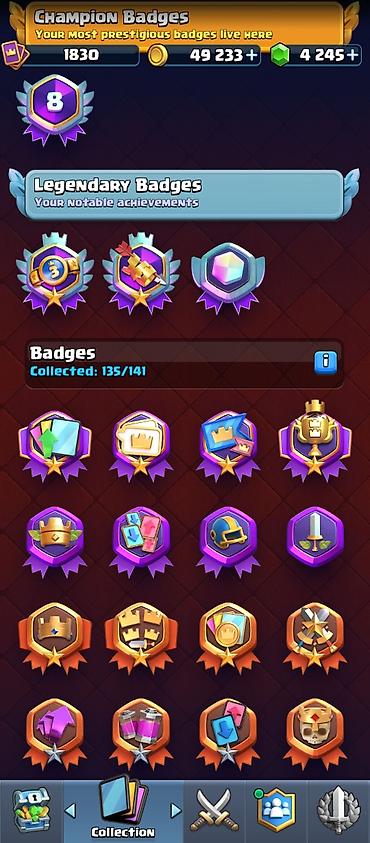 oyun alanı: 8 ilin hesabıdır,220dən emoji var,2-3 dəfə pass alınıb,yeni sezonun — 3