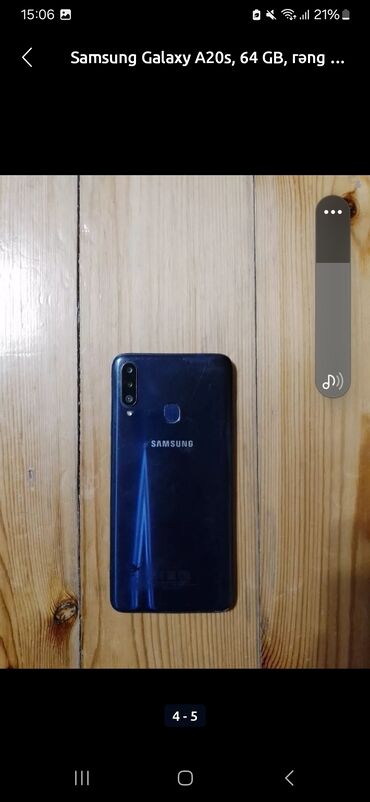 legion telefon: Samsung A10e, 32 GB, rəng - Mavi, Sensor, Barmaq izi