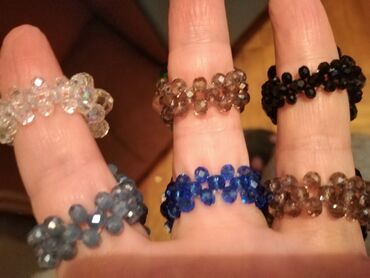 Prstenje: Ženski prsten, Handmade, Materijal: Kristal, Cirkon — 13