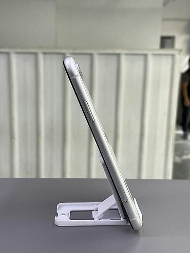 Техника жана электроника: IPhone Xr, Колдонулган, 128 ГБ, Ак, Заряддоочу түзүлүш, Коргоочу айнек, Каптама, 100 % — 8