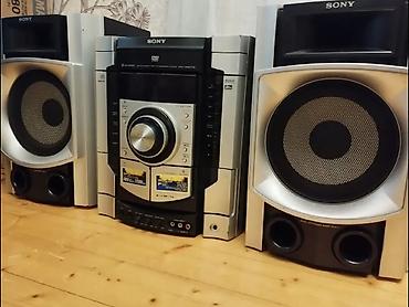 задние колонки в машину: Sony ev audio sistemi – 3 hissəli mini hi-fi set Model: Sony — 3