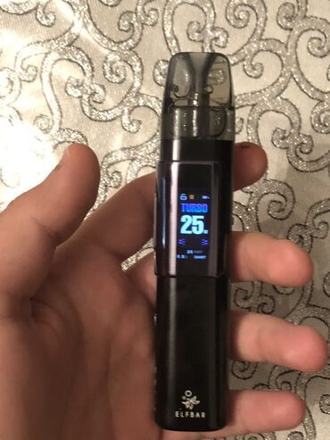 Qəlyan, vayp və aksesuarları: Məhsul: elf bar elfx pro – pod starter kit + elfliq nic salts (peach — 4