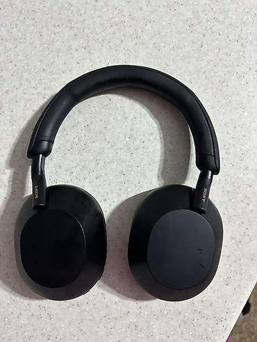 apple studio: Беспроводные наушники Sony WH-1000XM5 (черный цвет) с активным — 1