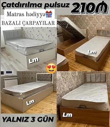 doseyler: Yeni, Təknəfərlik çarpayı, Bazalı, Matras ilə — 1