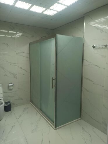 Duş kabinaları, arakəsmələr: Yeni Üstü açıq kabina, Künc üçün, Pulsuz çatdırılma — 2