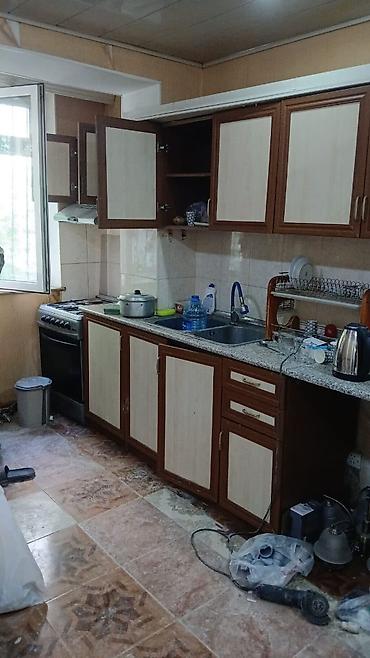 Mətbəx mebeli + soba + aspirator + mətbəx moykası paketi.Metbex mebeli