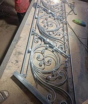 Изготовление перил: Изготовление перил Материал: Кованное железо, Наружные, Бесплатный замер — 144