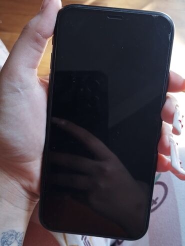 işlənmiş telefonlar: IPhone Xr, 64 ГБ, Черный, Отпечаток пальца, Face ID