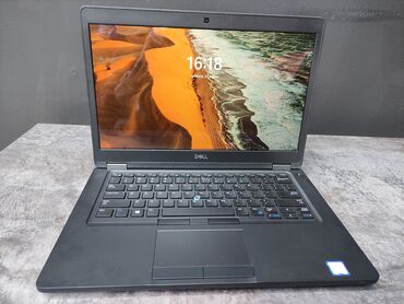 Компьютеры, ноутбуки и планшеты: Ноутбук, Dell, 8 ГБ ОЗУ, Intel Core i5, 14 ", Б/у, Для несложных задач, память SSD
