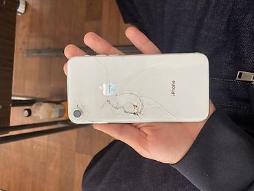 IPhone 8, Б/у, 64 ГБ, Белый, Чехол, 96 % at lalafo.kg IPhone 8, Б/у, 64 ГБ, Белый, Чехол, 96 %
