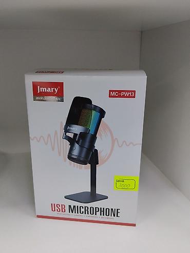 купить микрофон для пк: USB-микрофон Jmary MC-PW13 - Подключение по USB: удобная работа с ПК — 1