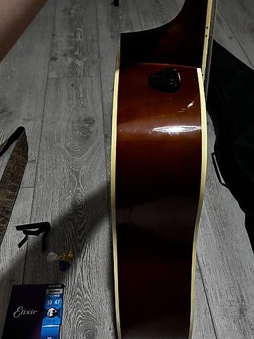 gitara simləri: Teçili Akuistik gitar dəsti - Korpus: dreadnought - Rəng: sunburst — 6