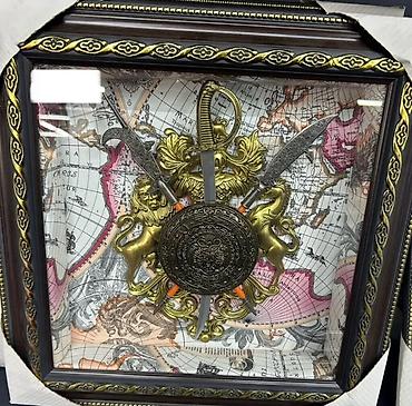 azan saat: Məhsul: İslami divar dekorları və saat Təsvir: - Kaaba təsvirli — 10