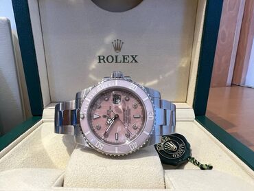 хочу купить часы: Yeni, Qol saatı, Rolex, rəng - Çəhrayı