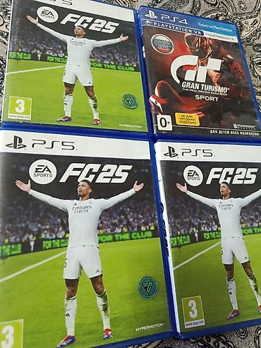 диски на playstation 5: Игровые диски для PlayStation:

- EA Sports FC 25 — PS5 — 1