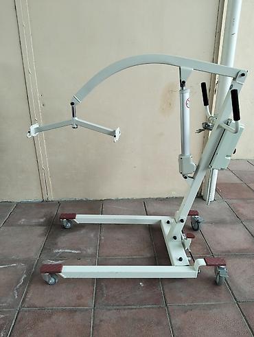 cənə rezini: Elektrikli xəstə qaldırıcı kra - Evdə və ya klinikada — 2