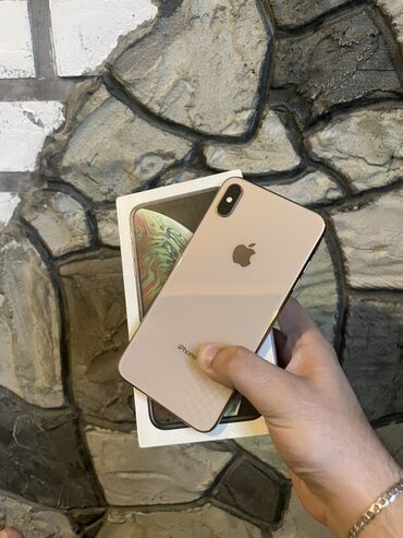inpods 12 qiymeti: IPhone Xs Max, 64 ГБ, Золотой, Face ID