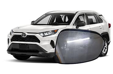 2022: Боковое правое Зеркало Toyota Б/у, Оригинал — 1