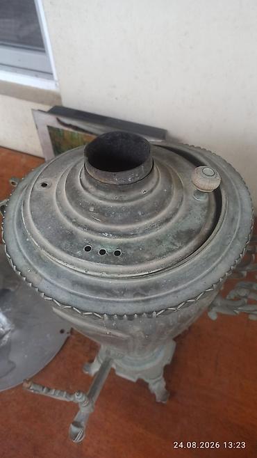 findiq ləpəsi: Qədimi samovar təmirə ehtiyacı var - Material: tökmə metal (dözümlü — 6