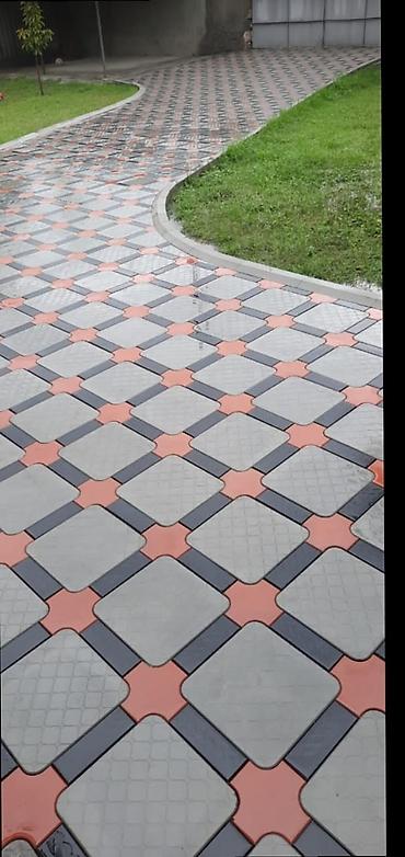 plitələr: Dekorativ beton səki plitələri və bordürlər Məhsul təsviri: - — 9
