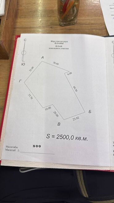 квартиру ак орго: 25 соток, Бизнес үчүн, Кызыл китеп