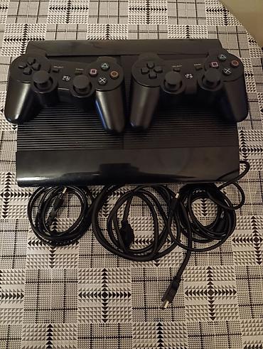 max 3: PlayStation 3 Super Slim ideal vəziyyətdədir. içində 41 oyunu var — 1