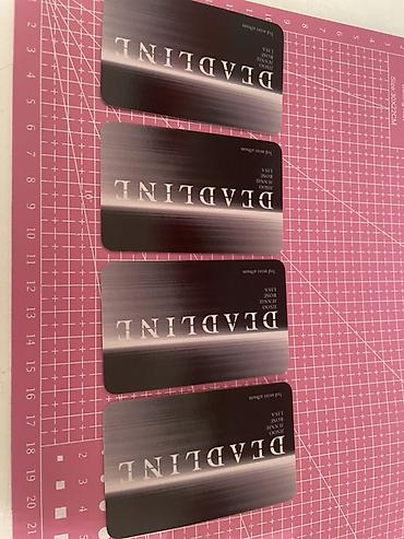 İncəsənət və kolleksiyalar: Məhsul: BLACKPINK – “THE ALBUM: THE SHOW (DEADLINE)” temalı fotokart — 1
