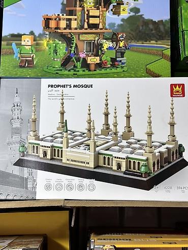 Автоунаалардын моделдери: Набор для сборки WANGE “Prophet’s Mosque” (Мечеть Пророка) - — 1