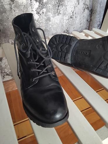 Botinkalar: Aldo markalı qadın üçün krujevli qara botlar - Material: üst hissə – — 2