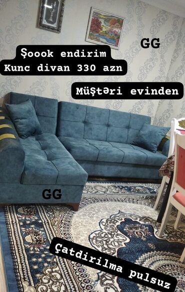 ikinci əl künc divanlar: Künc divan