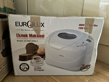 Elektrik qazanlar: Yeni Çörəkbişirən, Eurolux, Çörəyin çəkisi - 1 - 1.5 kq, Ünvandan götürmə