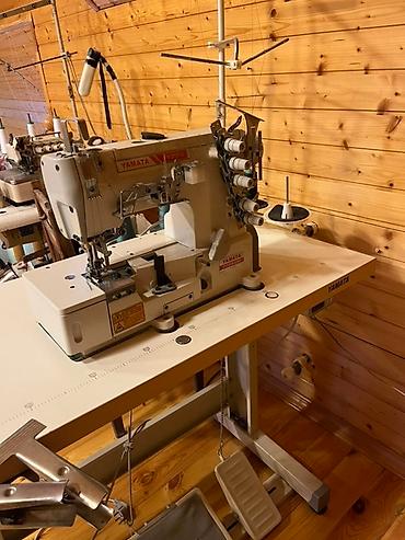 tikis isi: Sənaye tipli örtük tikiş (coverstitch) maşını – Yamata markası — 4