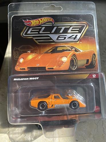 İncəsənət və kolleksiyalar: Hot Wheels Elite 64 – McLaren M6GT - Brend: Hot Wheels (Mattel) - — 1