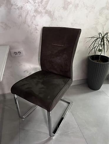 dvosed mojca forma ideale: **Rona stolica 46x61x96 cm** Elegantna trpezarijska stolica modernog — 5