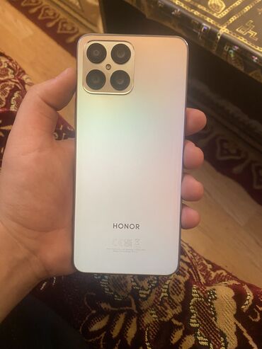 qazax telefon: Honor X8, 128 GB, rəng - Boz