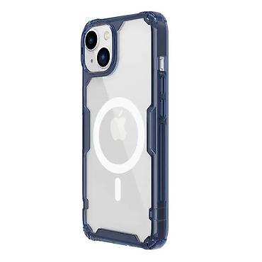 Maske i futrole za telefone: Maska Nillkin Nature Pro Magnetic za iPhone 14 Plus 6.7 plava. Uz brzu — 4