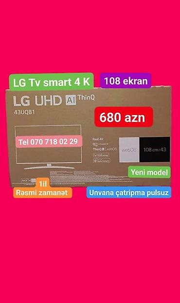 127 ekran: Televizor Anbardan satışı bizde. Butun modeller satişda var.Qiymətlər — 5