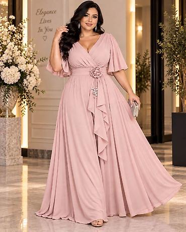 Dresses: 09. Predivna haljina za punije
M L XL 2XL 
Cena : 4.100 dinara H — 4