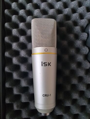 Računarska oprema: Isk cru-1 studijski mikrofon sa usb ulazom, pogodan za snimanje vokala