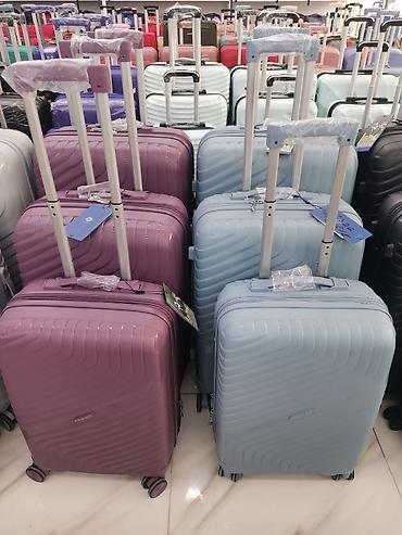 Çamadanlar: Silikon 3lü dəst endirimli çamadanlar Dəst olaraq endirimlə satılır — 23