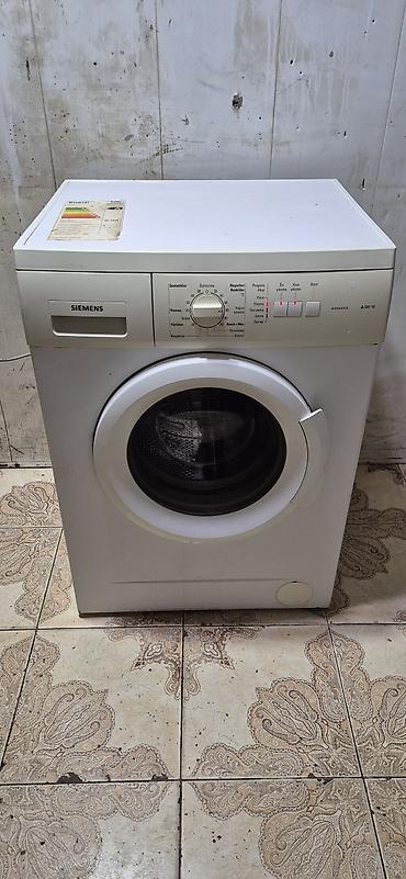 Məişət texnikası: Paltaryuyan maşın Siemens, 6 kq, İşlənmiş, Avtomat, Qurutma var, Ödənişli çatdırılma — 1