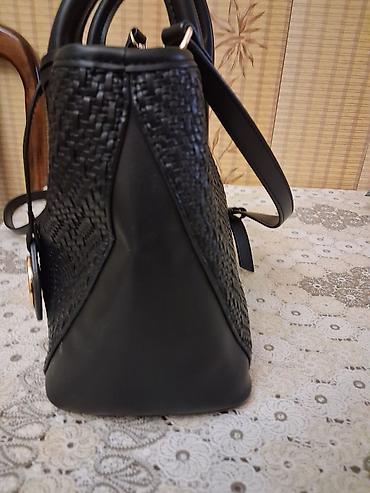 Çantalar: Pierre Cardin Paris qadın çantası – qara rəng - Material: toxunuş — 7